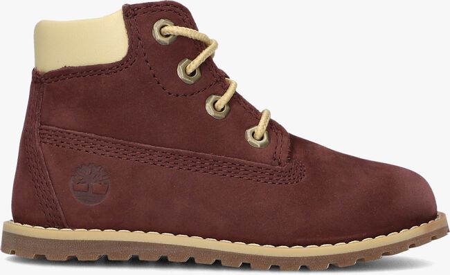 Rote TIMBERLAND Schnürboots POKEY PINE 6IN BOOT KIDS - large