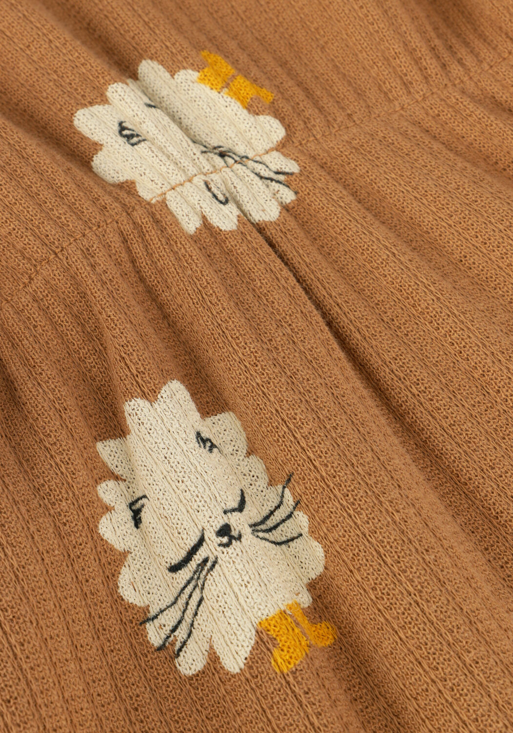 Braune L&Ouml;TIEKIDS Minikleid W24-133-47 - large