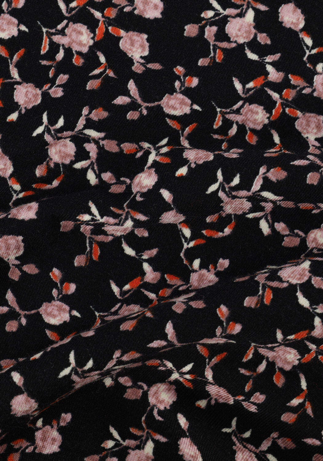 Schwarze MSCH COPENHAGEN T-shirt MSCHMALENA OLIVIE TOP AOP - large