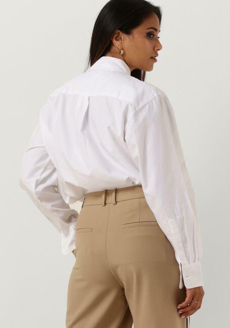 Weiße TOMMY HILFIGER Blusen OXFORD OVERSIZED SHIRT LS - large