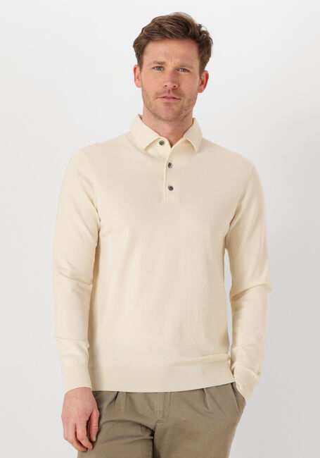 Ecru PROFUOMO Pullover POLO ONEPIECE LUXURY BASIC - large