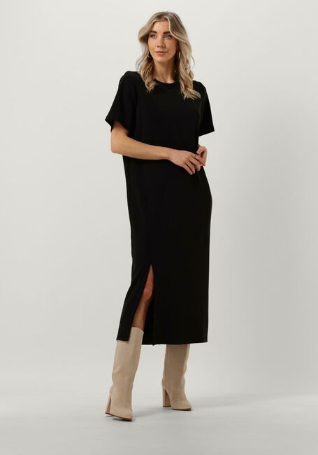 Schwarze MY ESSENTIAL WARDROBE Midikleid MWELLE LONG DRESS - large
