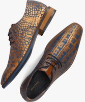 Cognacfarbene MAZZELTOV Business Schuhe 3973 - medium