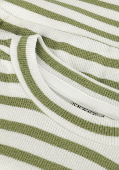 Wei&szlig;e INDIAN BLUE JEANS Top CROPPED STRIPED SINGLET - large