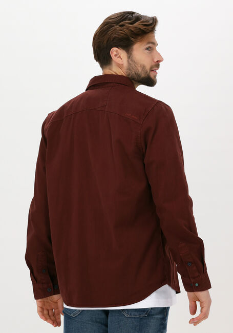 Bordeaux CAST IRON Casual-Oberhemd LONG SLEEVE SHIRT REGULAR FIT  - large