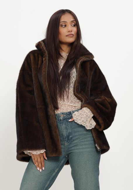 Gr&uuml;ne STUDIO AR Fake-Fur-Jack FRANKIE FAUX MINK - large
