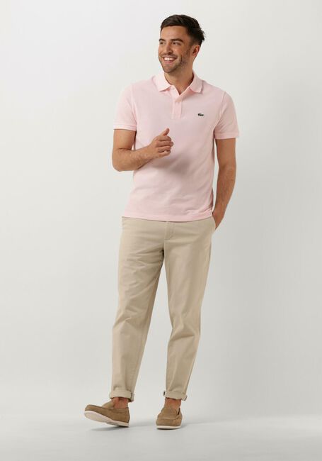 Hell-Pink LACOSTE Polo-Shirt 1HP3 MENS S/S POLO 12 - large