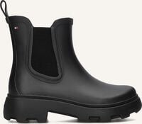 Schwarze TOMMY HILFIGER Gummistiefel RUBBER FLAG CLEATED RAINBOOT Schwarze TOMMY HILFIGER Gummistiefel RUBBER FLAG CLEATED RAINBOOT - medium