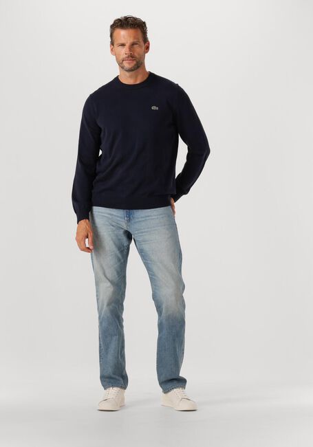 Dunkelblau LACOSTE Pullover REGULAR FIT CREW NECK SWEATER - large