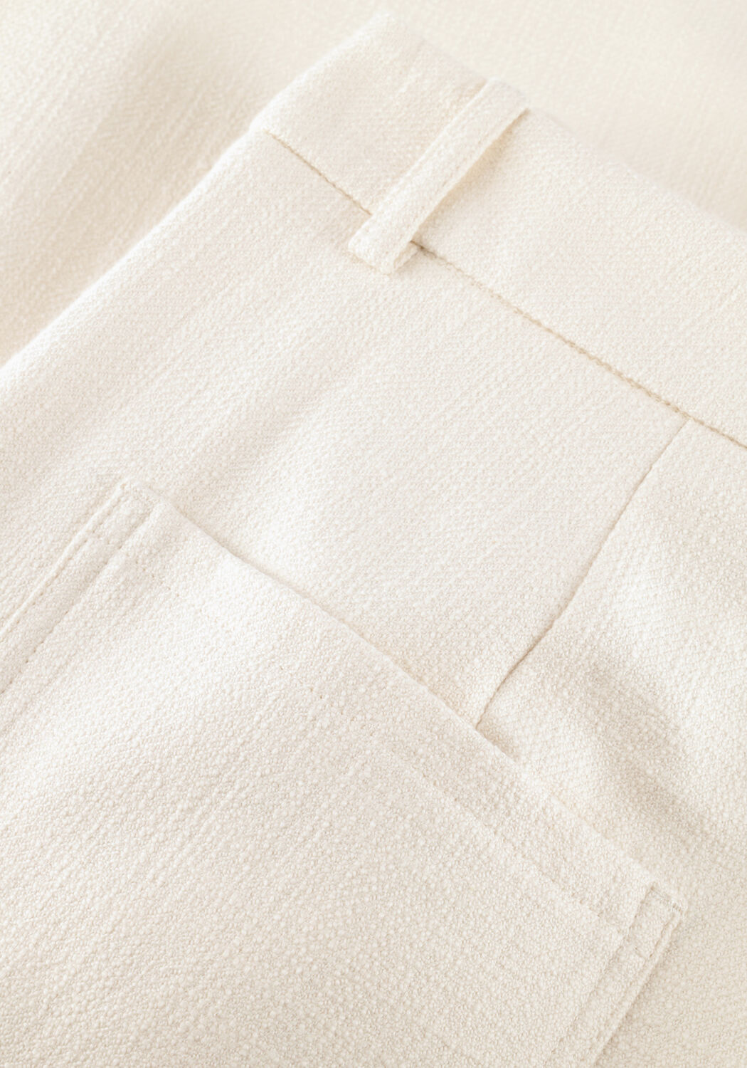 Ecru RUBY TUESDAY Weite Hose PAULY - large