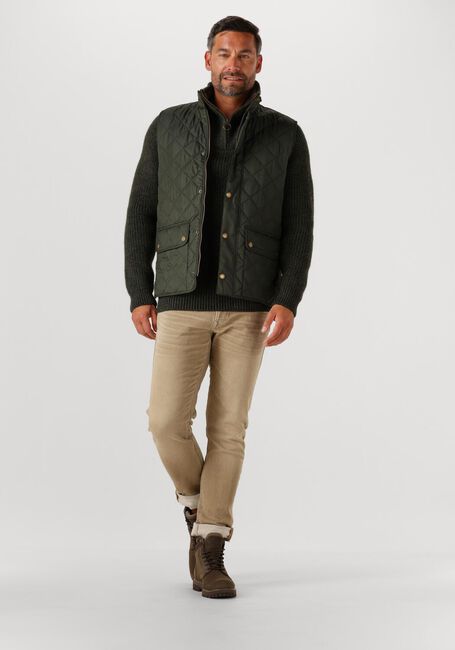 Dunkelgrün BARBOUR Bodywarmer NEW LOWERDALE QUILTED GILET - large