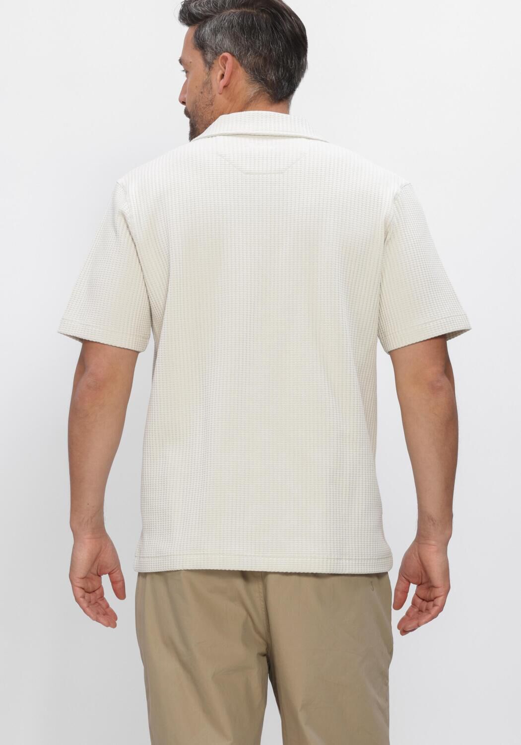 Beige DSTREZZED Casual-Oberhemd SHERILL SHORTSLEEVE - large