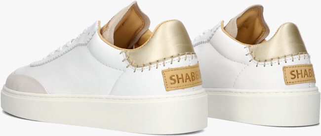 Weiße SHABBIES Sneaker low BOSSA OXFORD - large