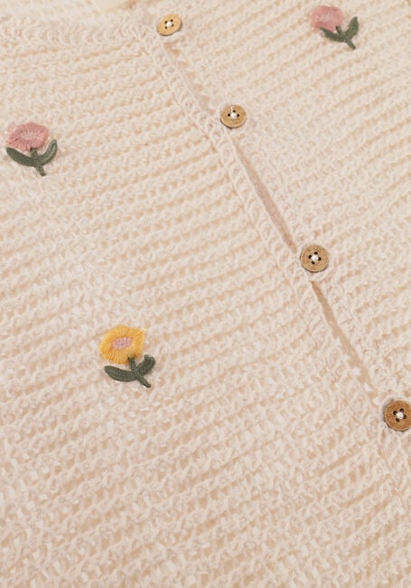 Creme LIL' ATELIER Pullover & Cardigans NMFFLORA KNIT VEST LIL - large