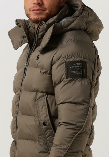Braune G-STAR RAW Wattierte Jack G- WHISTLER PDD HDD JKT - large