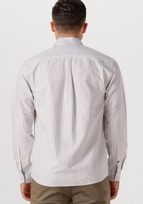 Weiße CAST IRON Klassisches Oberhemd NEWCAST OXFORD STRIPE - large