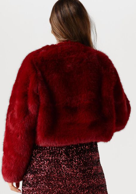 Rote OMODA ATELIER Fake-Fur-Jack X IRIS - IMRE - large
