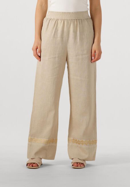 Beige GREEK ARCHAIC KORI Weite Hose 210624 - large
