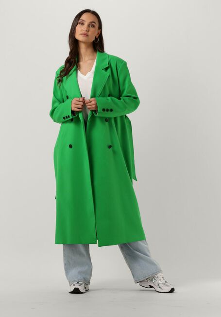 Grüne ALIX THE LABEL Trenchcoats LADIES WOVN LONG TRENCH COAT - large