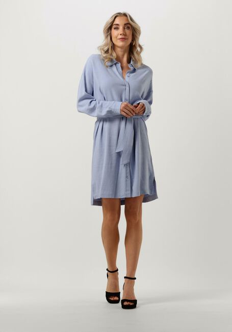 Blaue SELECTED FEMME Minikleid SLFVIVA TONIA LONG LINEN SHIRT - large