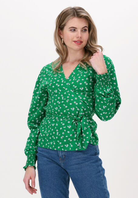 Grüne ENVII Blusen ENBJORK LS TOP AOP 6743 - large