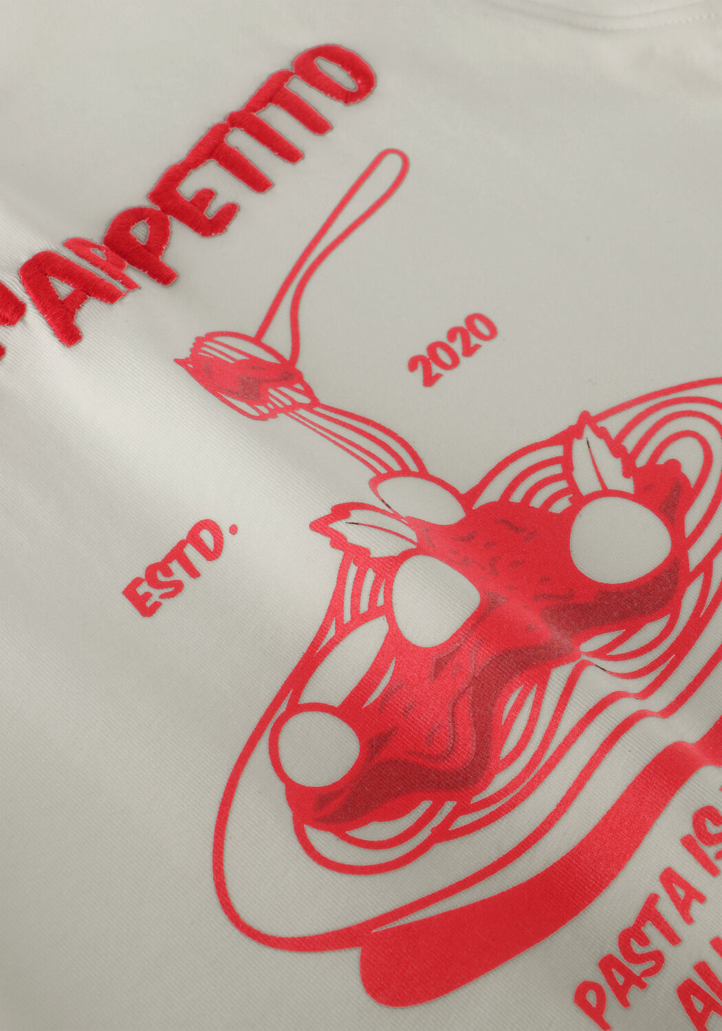 Wei&szlig;e DAILY7 T-shirt OVERSIED T-SHIRT BACKPRINT - large