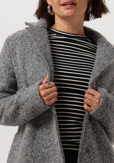 Graue NUKUS Mäntel MAE COAT BOUCLE - large