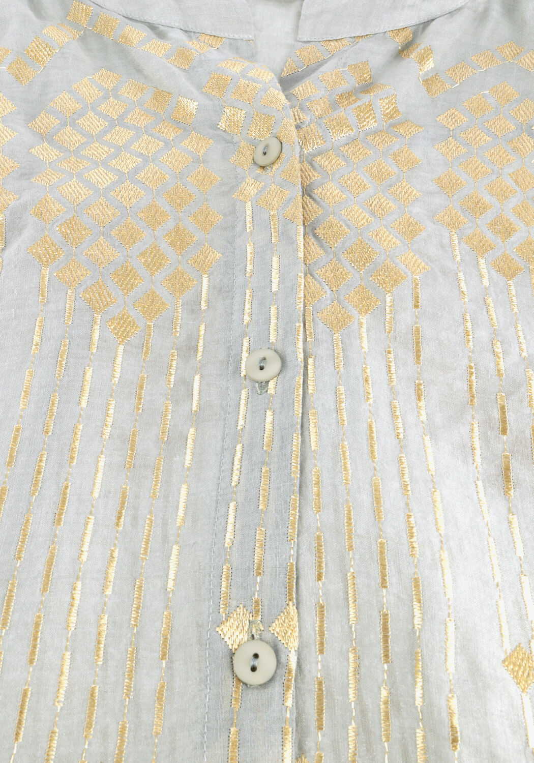 Graue GREEK ARCHAIC KORI Kleider S26K-4083196 - large