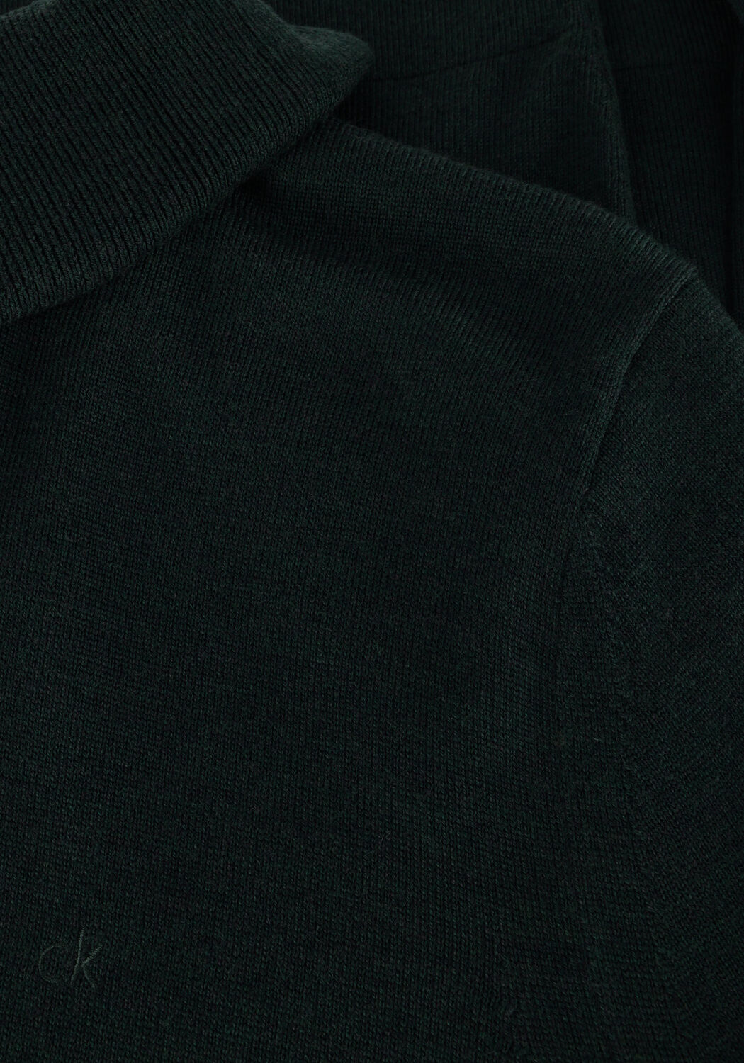 Dunkelgr&uuml;n CALVIN KLEIN Rollkragenpullover MERINO TURTLE NECK - large