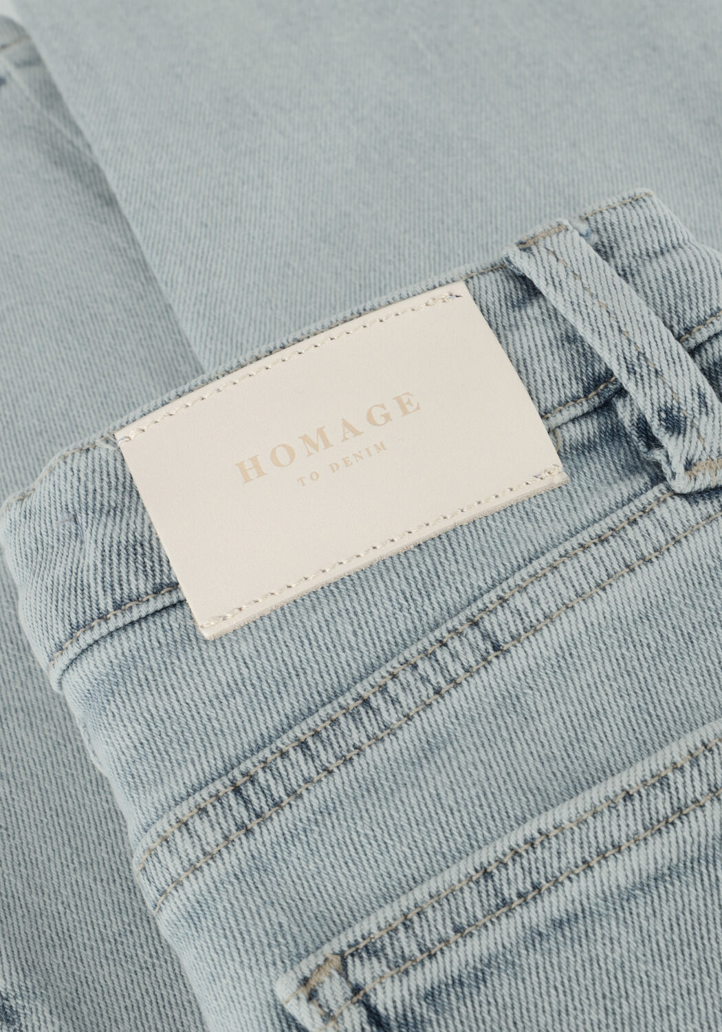 Hellblau HOMAGE Straight leg jeans SCOTTI RELAXED STRAIGHT JEANS - large
