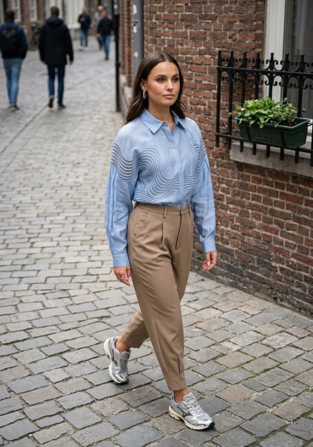 Hellblau COPENHAGEN MUSE Blusen CMMOLLY-SHIRT 1 - large