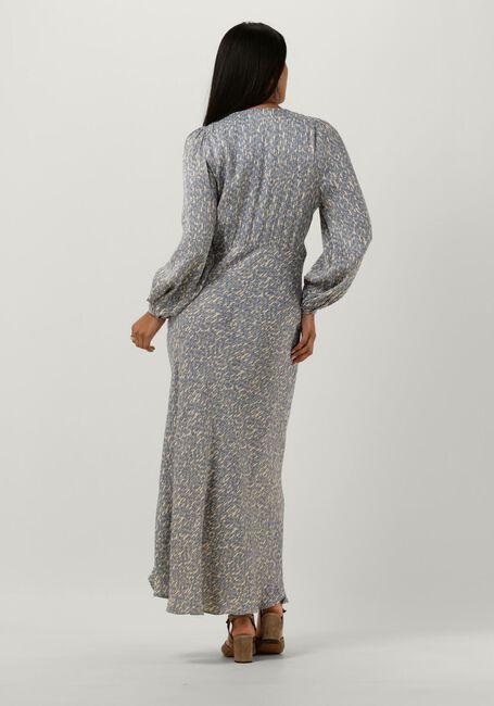 Blaue SECOND FEMALE Maxikleid RATTAN DRESS - large