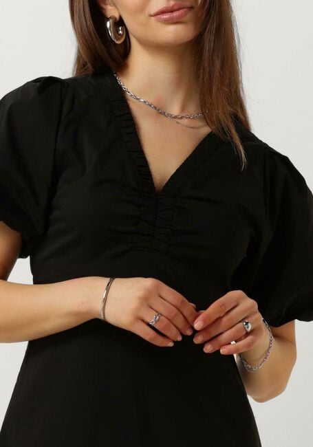 Schwarze NEO NOIR Maxikleid ILLANA POPLIN DRESS - large