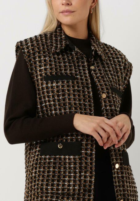 Schwarze MOS MOSH Gilet YAMA ZUI WAISTCOAT - large