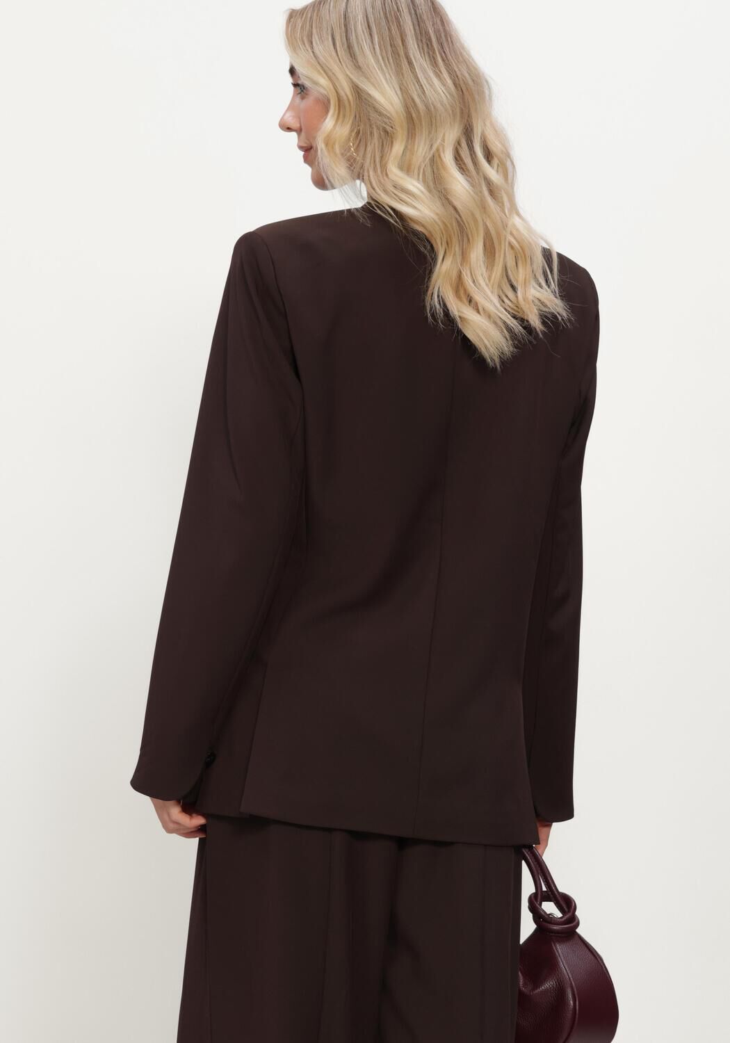 Braune MSCH COPENHAGEN Blazer MSCHVEGA LOOSE BLAZER - large