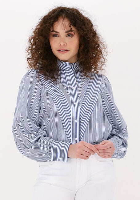 Blaue MINUS Blusen DANINA SHIRT - large