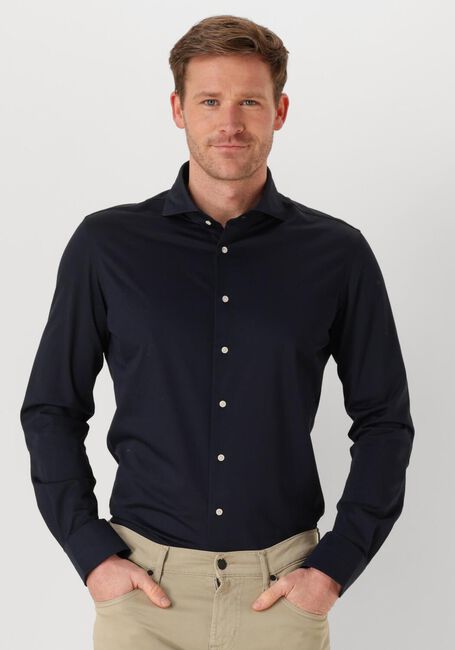 Dunkelblau PROFUOMO Klassisches Oberhemd SHIRT X-CUTAWAY JAPANESE KNITTED - large