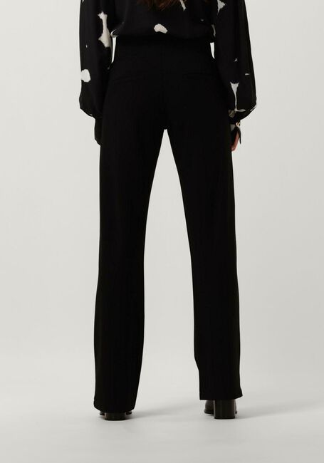 Schwarze JANSEN AMSTERDAM Schlaghose HV422 FLAIRED PANTS - large