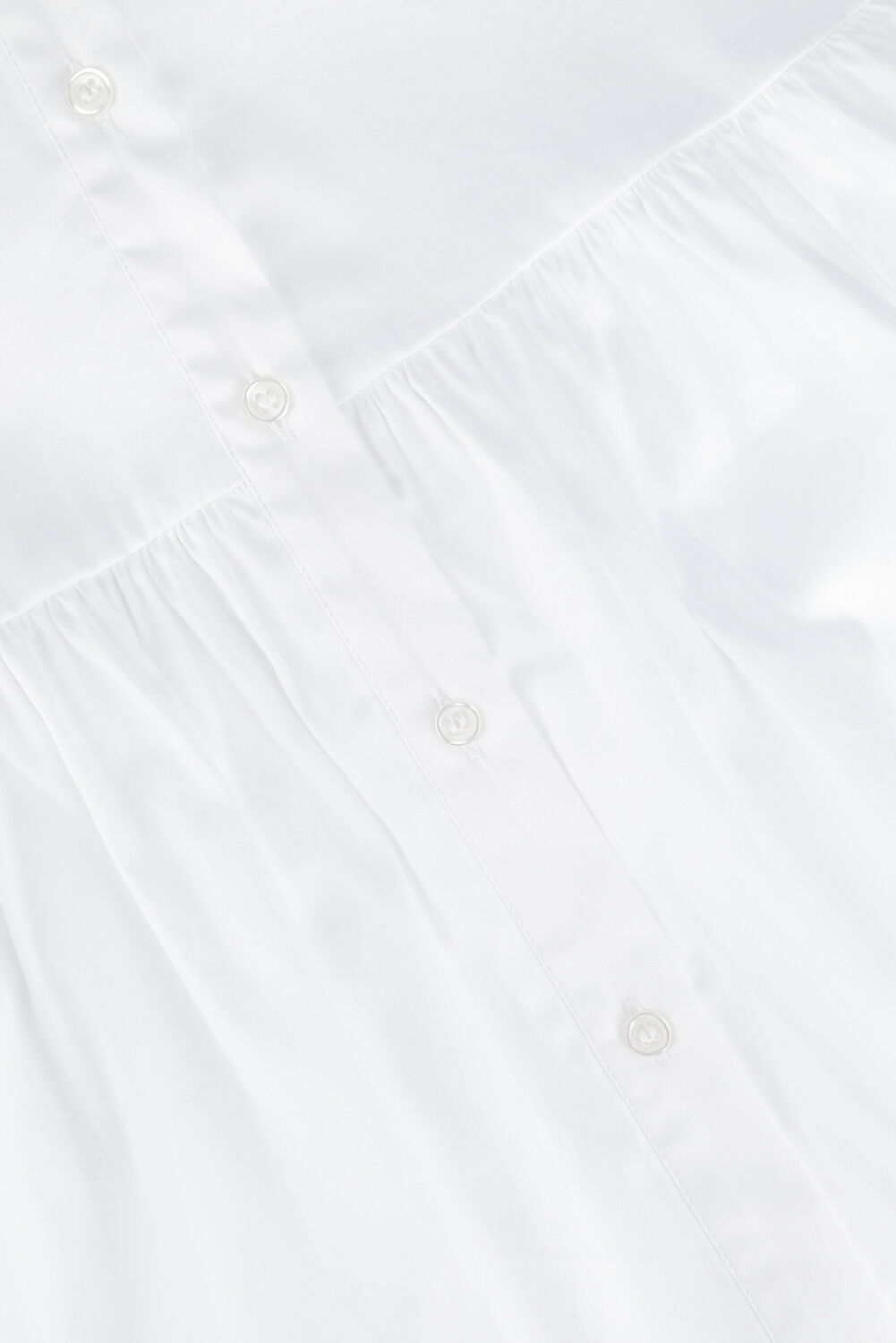 Wei&szlig;e LEVETE ROOM Blusen ISLA SOLID 51 TOP - large