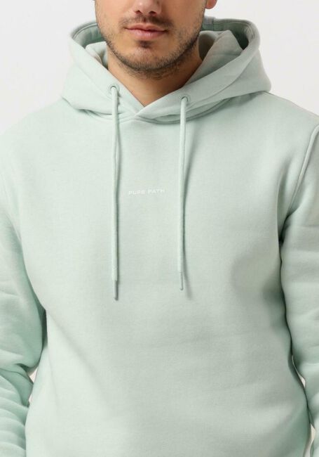 Minze PURE PATH Pullover HOODIE WITH FRONT AND TRIANGLE BACK PRINT - large