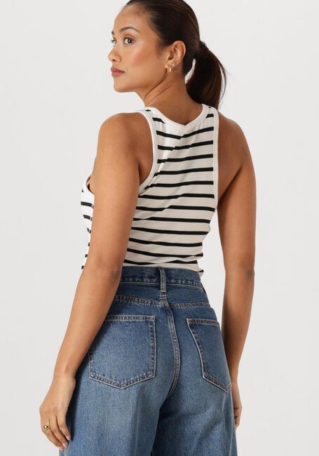 Mehrfarbige/Bunte WITHBLACK Tops & T-shirts WBLDORDI STRIPED TANK - large