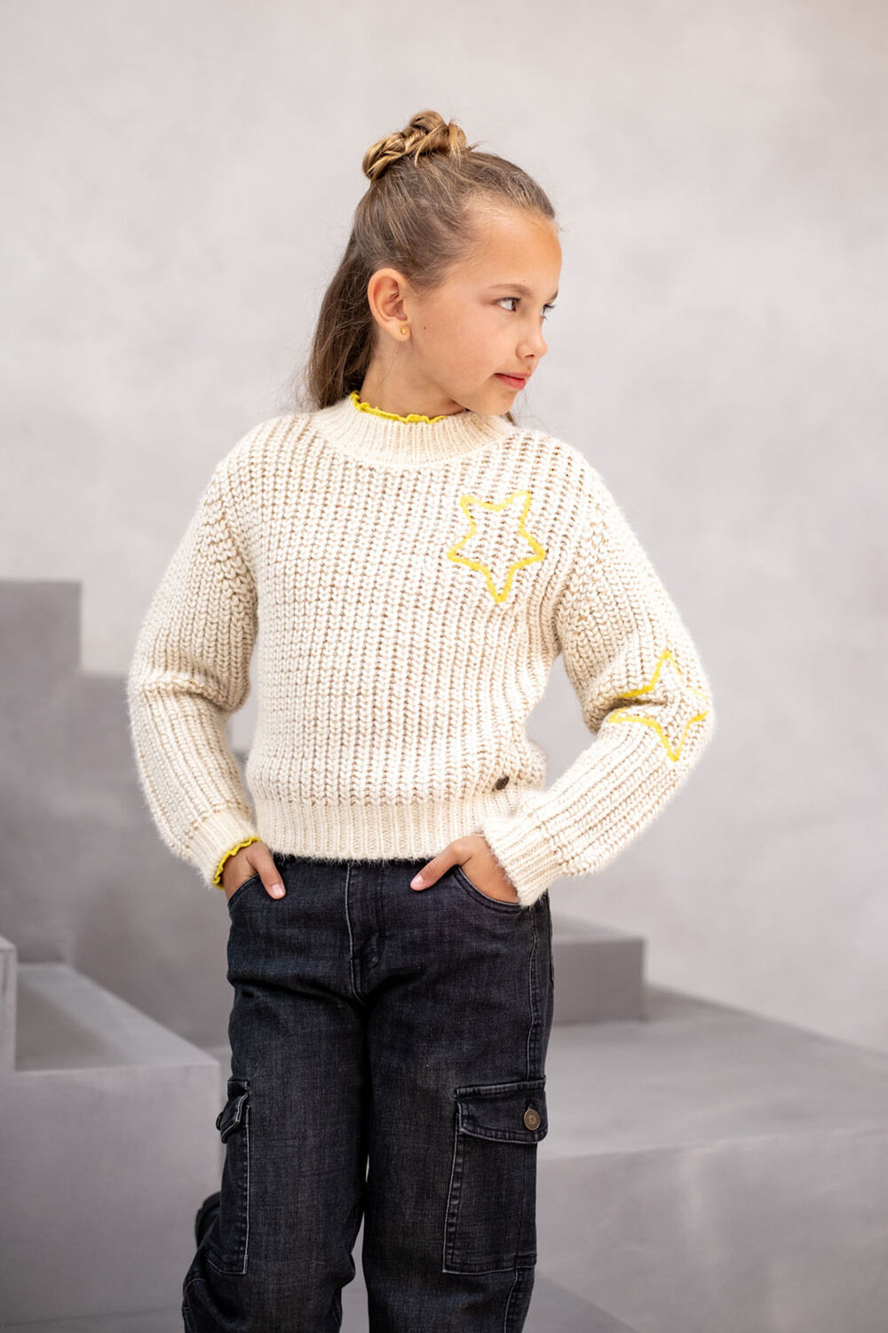 Dunkelgrau LIKE FLO Jeans FIENNE DENIM PANTS - large