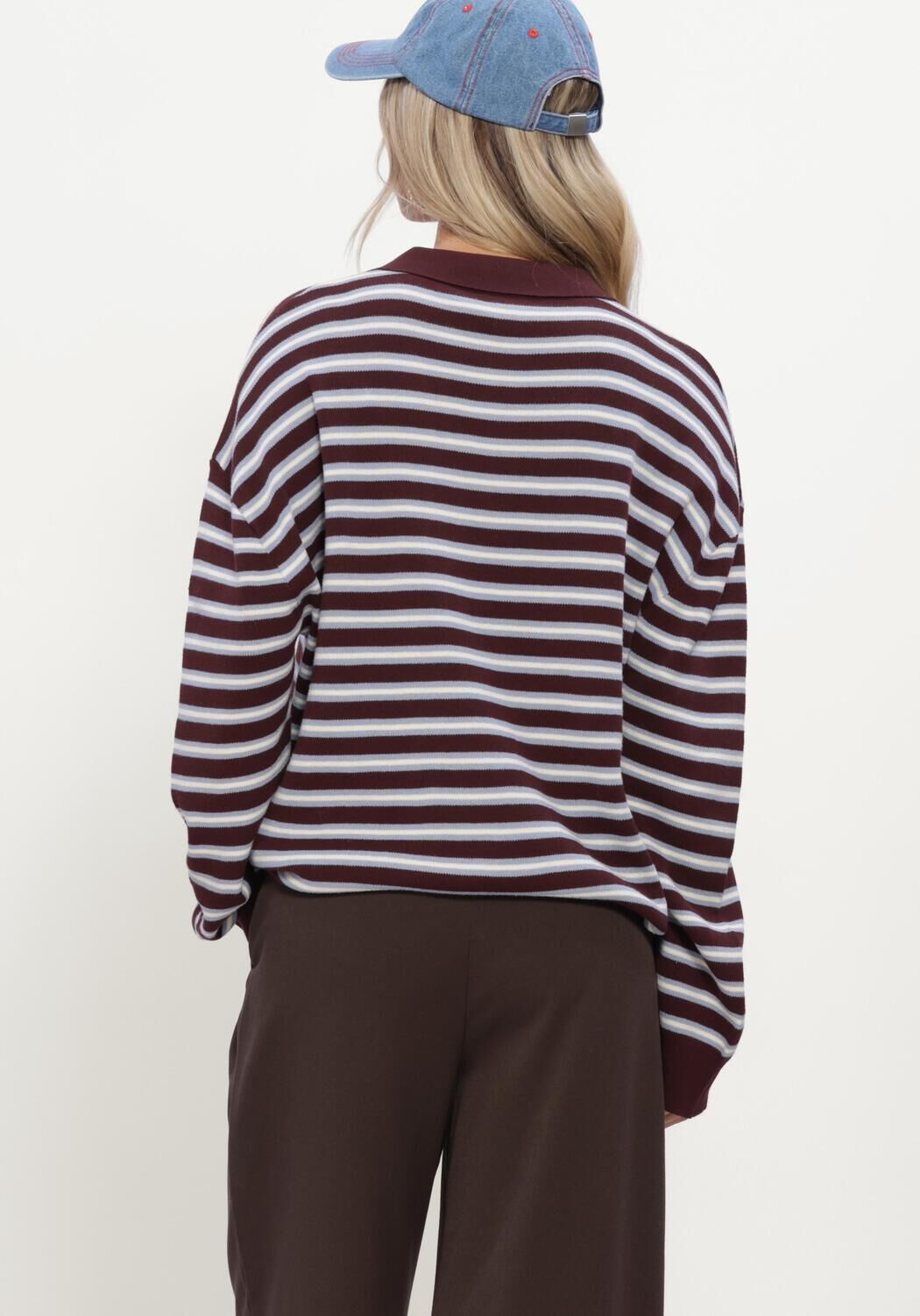 Bordeaux BOII STUDIOS Pullover ADANNE - large