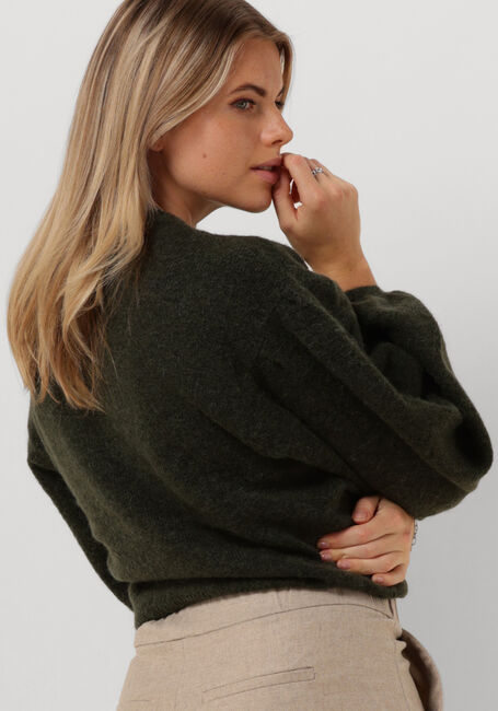 Grüne MSCH COPENHAGEN Pullover MSCHLILLIAN HOPE BALLOON PULLOVER - large