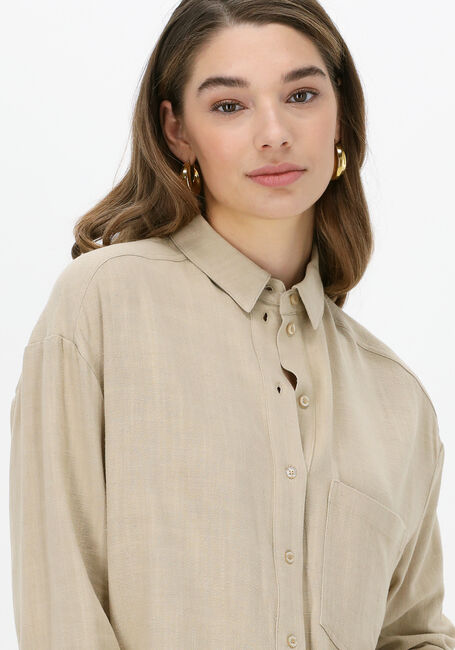 Beige ESMÉ STUDIOS Blusen MAREN OVERSIZE SHIRT - large