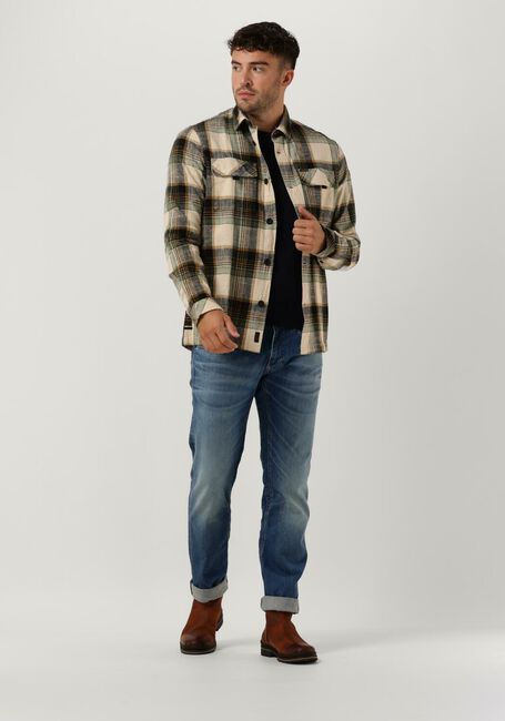 Grüne PME LEGEND Casual-Oberhemd LONG SLEEVE SHIRT COTTON YARN DYED CHECK - large