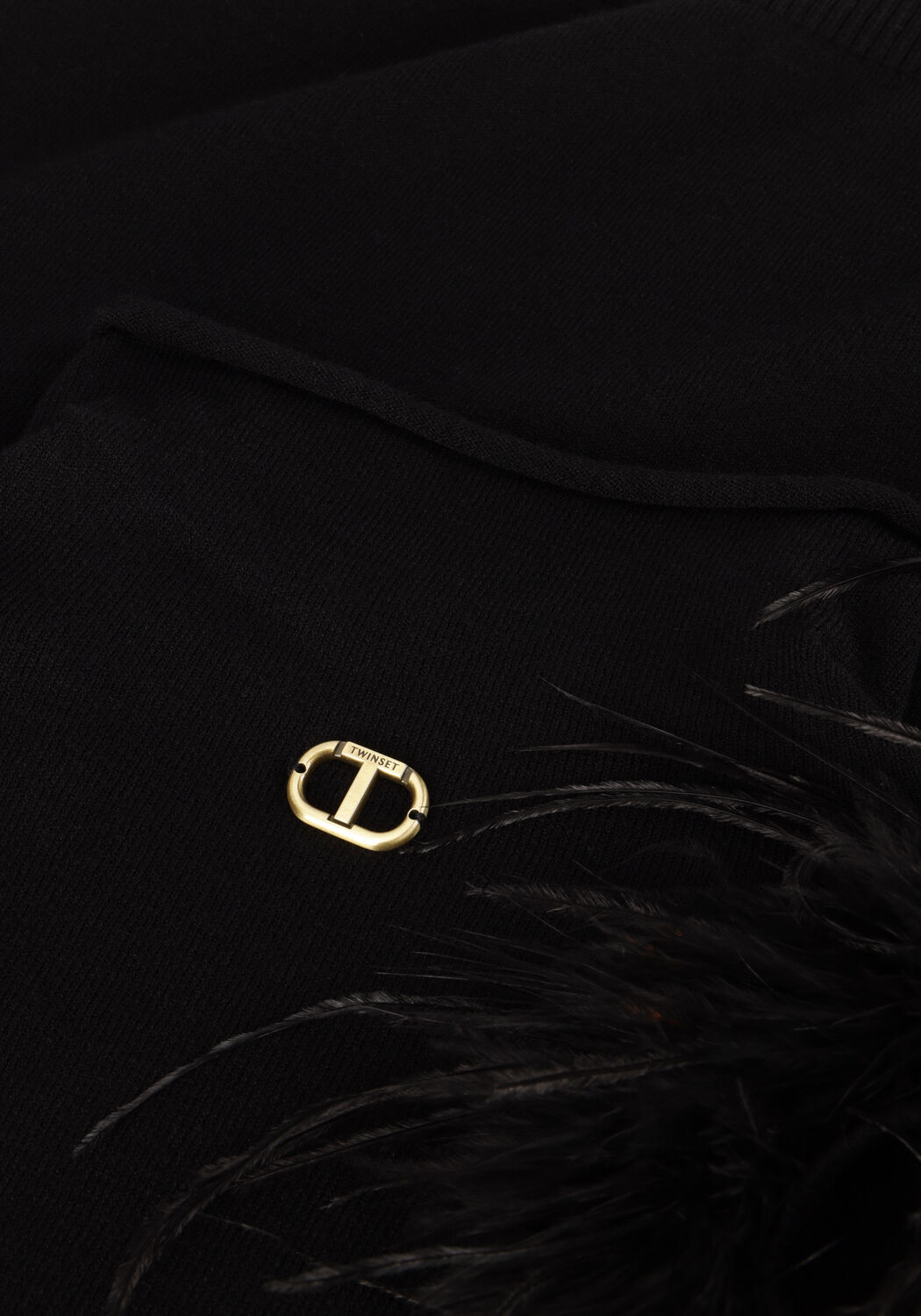 Schwarze TWINSET MILANO Top 242TP3901 - large