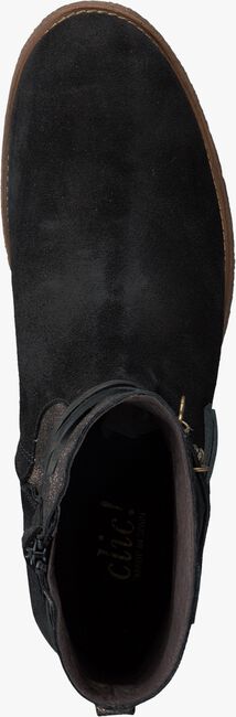 Schwarze CLIC! Hohe Stiefel CL9049 - large