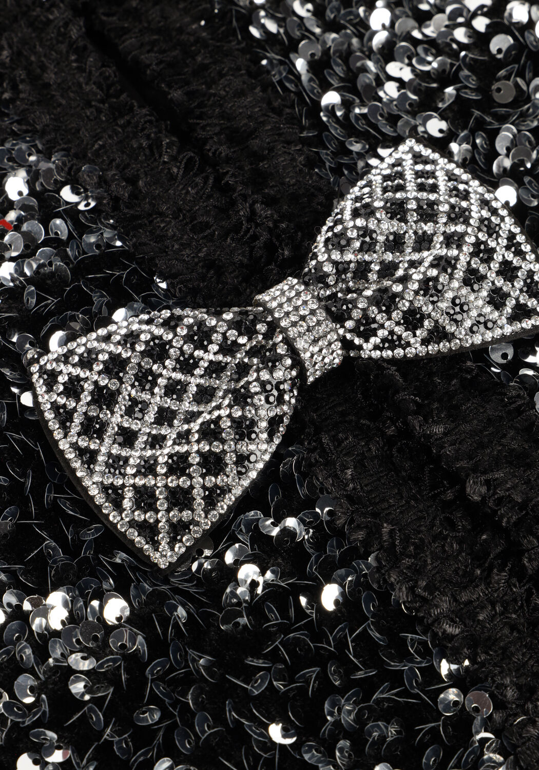 Schwarze Y.A.S. Strickjacke YASBOW LS JACKET - large