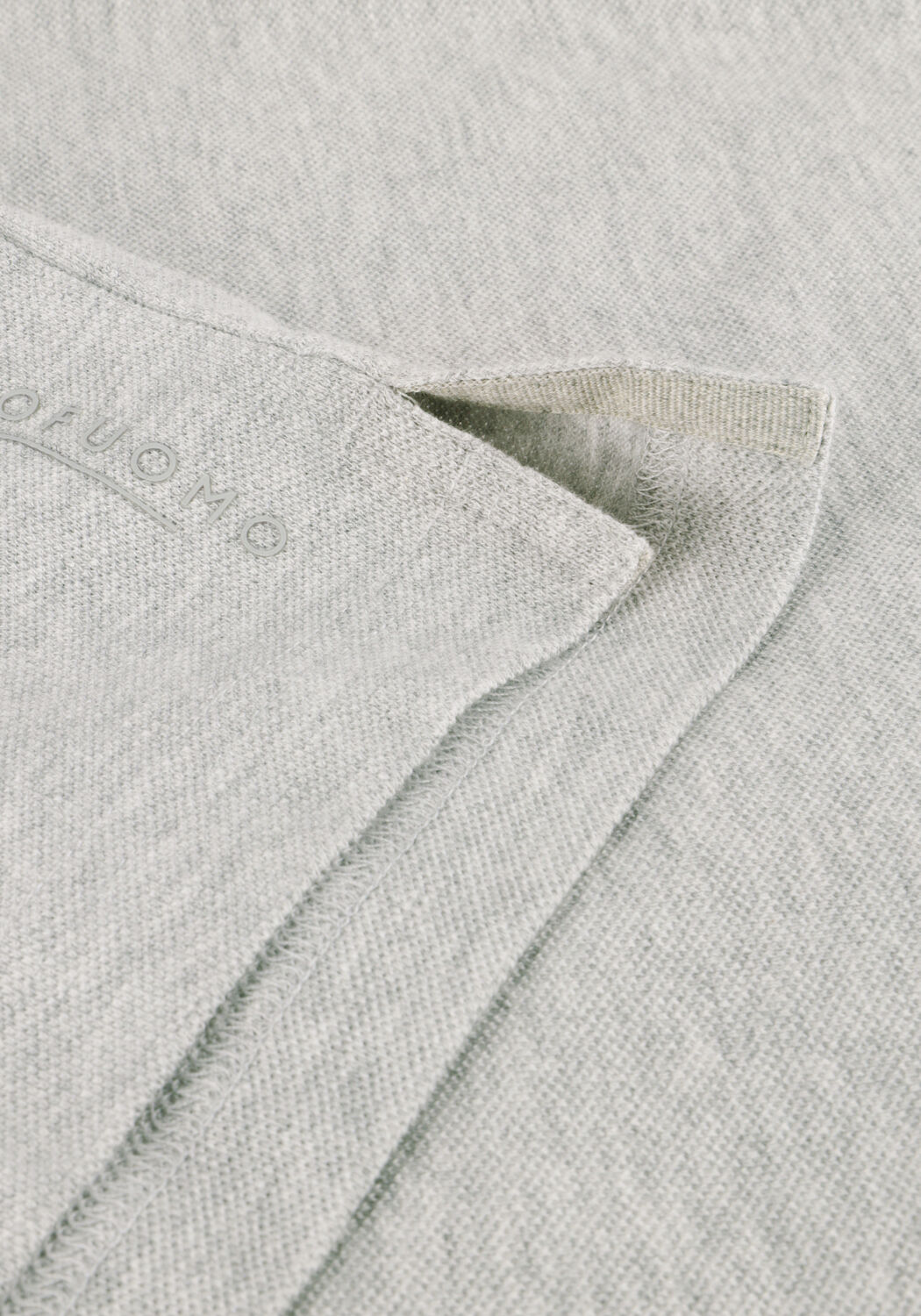 Hellgrau PROFUOMO Polo-Shirt POLO SHORT SLEEVE - large